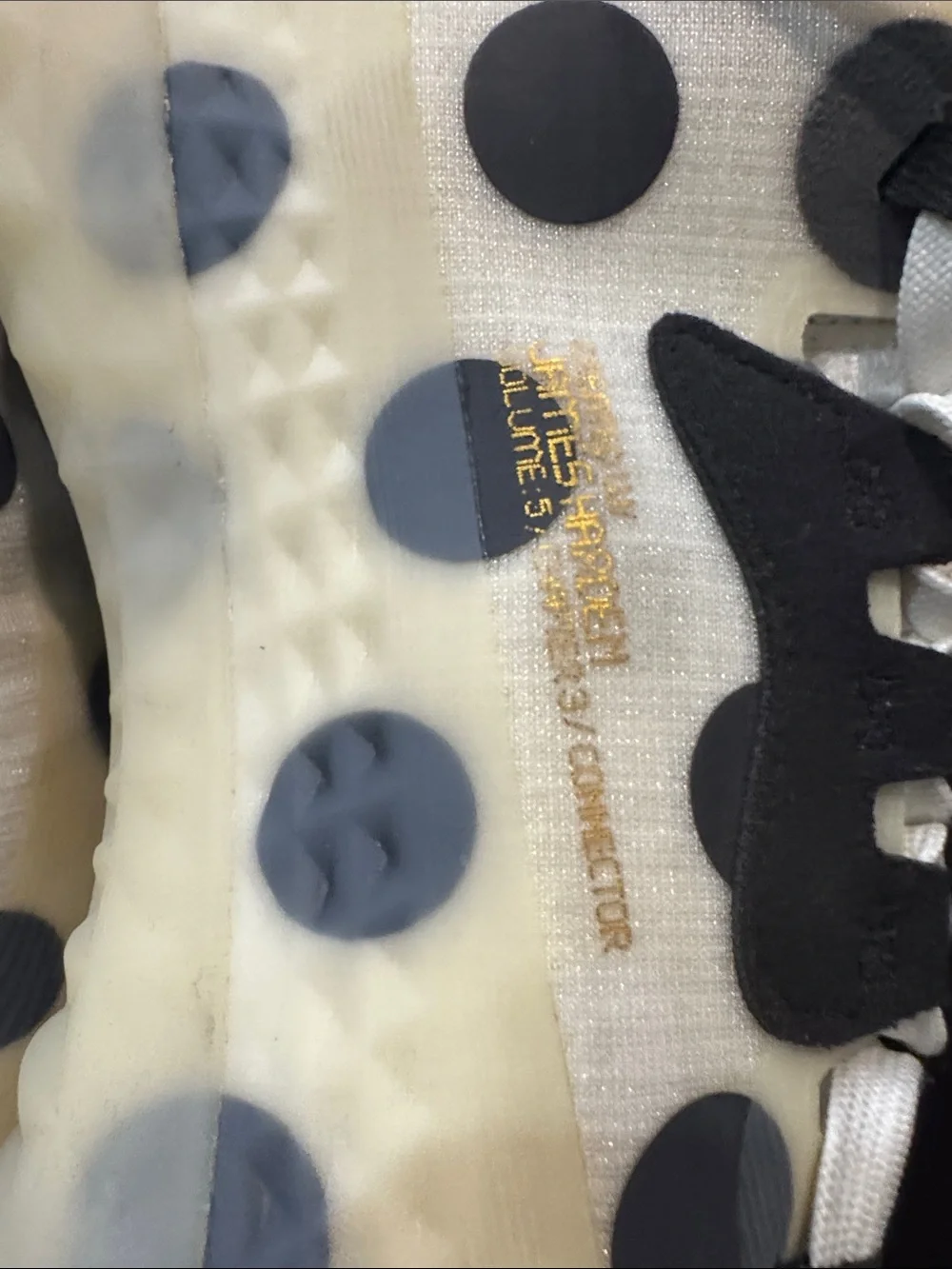 adidas White and Black Insole Logo Sneakers
